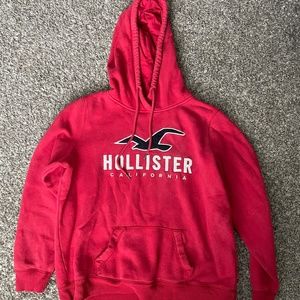Red Hollister Hoodie